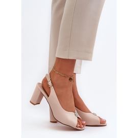 Step in style Sandalen Modell Trasea 24SD98-6785 Beige – Treten Sie ein mit Stil 1