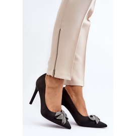 Step in style High Heels Modell Fairine 9563 Schwarz – Treten Sie mit Stil ein 1