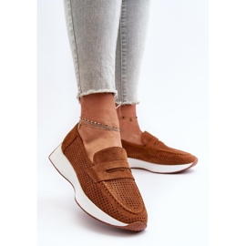 Step in style Mokassins Modell Inesqua 22-325 Camel – Treten Sie ein mit Stil braun 1