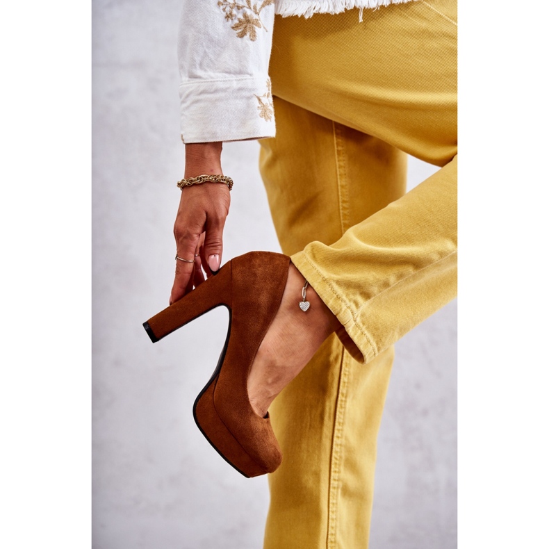 Step in style Pumps Modell Soro M115 Camel Wildleder – Treten Sie ein mit Stil braun 2