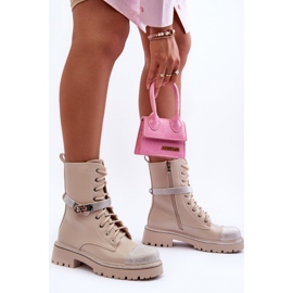 Step in style Arbeitsstiefel Modell Totah 52022 Beige – Treten Sie ein mit Stil 1