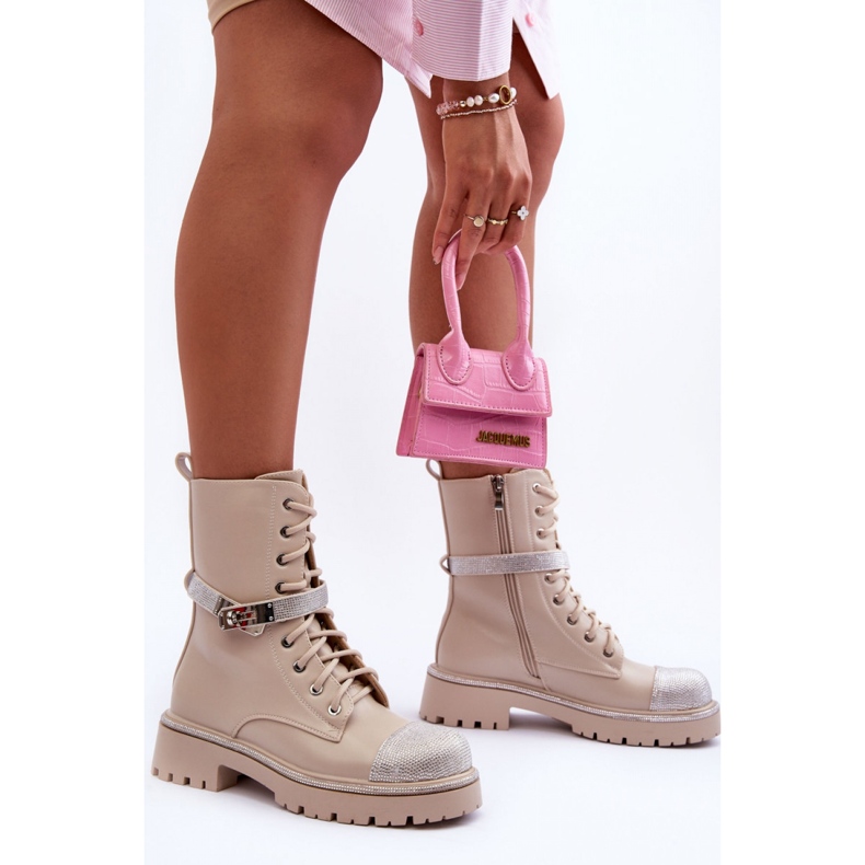 Step in style Arbeitsstiefel Modell Totah 52022 Beige – Treten Sie ein mit Stil 1