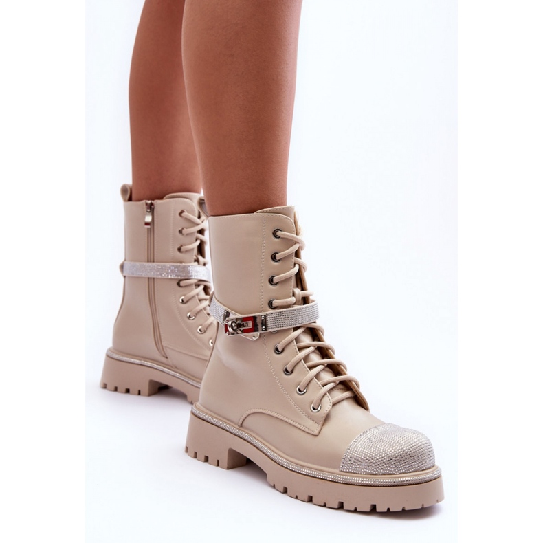 Step in style Arbeitsstiefel Modell Totah 52022 Beige – Treten Sie ein mit Stil 2