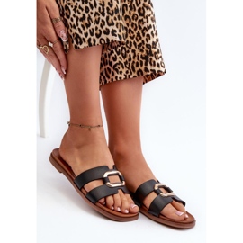 Step in style Sandalen-Flip-Flops Modell Sergio Leone SK077H Schwarz – Treten Sie mit Stil ein 1