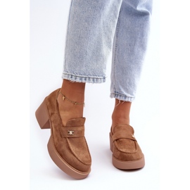 Step in style Schuhe Modell Afnira NS382P Dunkelbeige – Treten Sie ein mit Stil 1