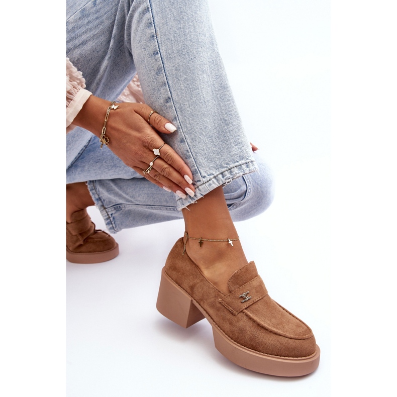 Step in style Schuhe Modell Afnira NS382P Dunkelbeige – Treten Sie ein mit Stil 2
