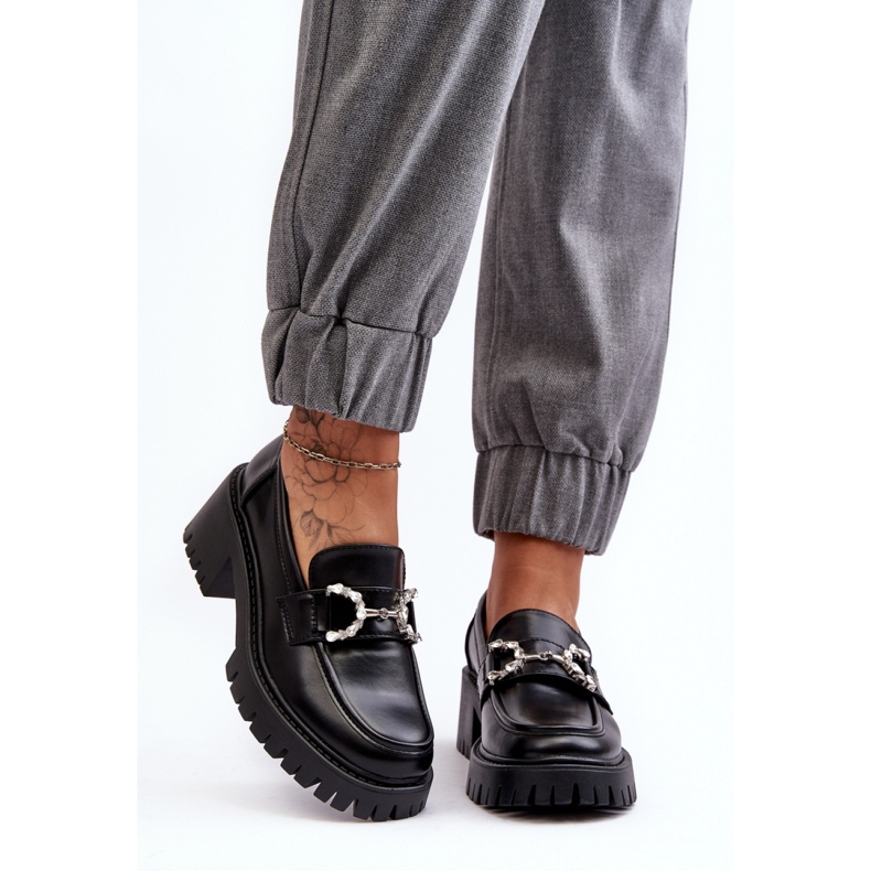 Step in style Schuhe Modell Lemmitty 2646-1 Schwarzes Leder – Treten Sie ein mit Stil 1