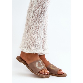 Step in style Sandalen-Flip-Flops Modell S.Barski KV27-052 Braun – Treten Sie ein mit Stil 1