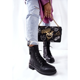 Step in style Arbeitsstiefel Modell Maisa 21BT35-4226 Grün – Treten Sie ein mit Stil schwarz 1