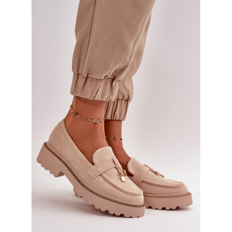 Step in style Mokassins Modell Verindalle 77-533 Hellbeige – Treten Sie ein mit Stil 1