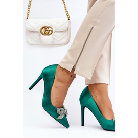 Step in style High Heels Modell Fairine 9563 Grün – Treten Sie ein mit Stil 2