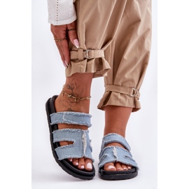 Step in style Sandalen-Flip-Flops Modell Lamirose H8-523 Blau – Treten Sie ein mit Stil 1