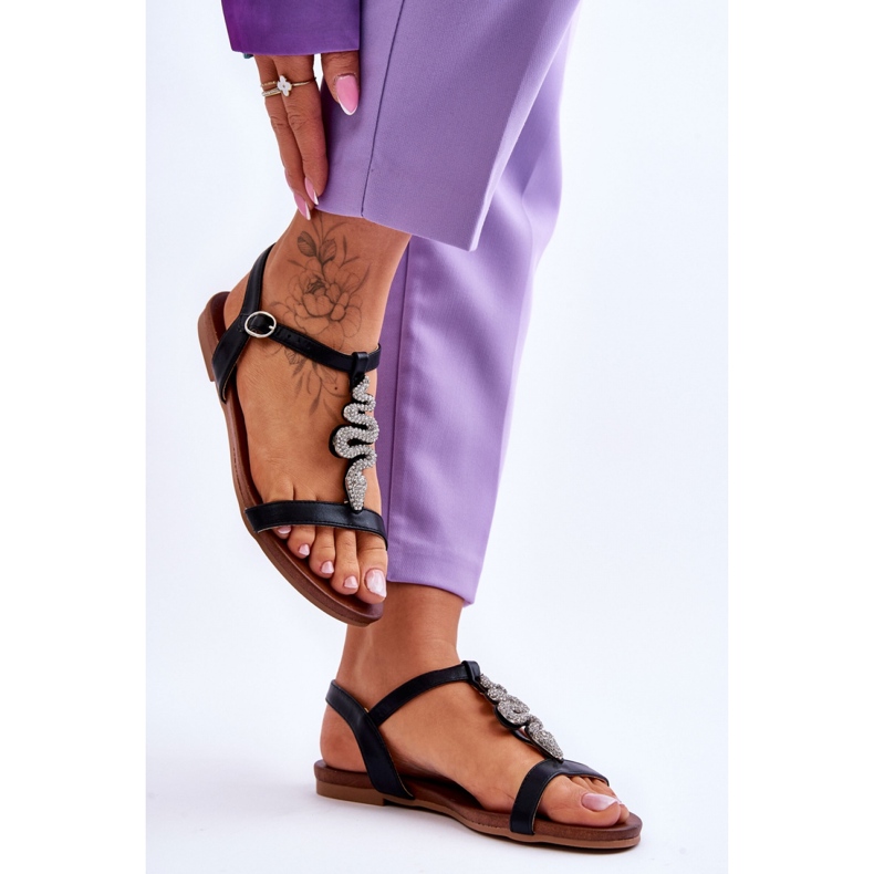 Step in style Sandalen Modell S.Barski KV-5541-42 Schwarz – Treten Sie ein mit Stil 2