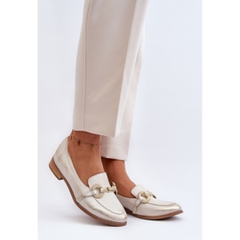 Step in style Mokassins Modell Zazoo 2880/004 Gold – Treten Sie ein mit Stil gelb 1