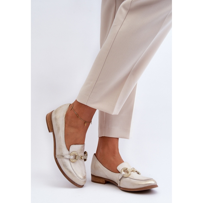 Step in style Mokassins Modell Zazoo 2880/004 Gold – Treten Sie ein mit Stil gelb 2