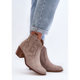 Step in style Stiefel Modell Zazoo 3426 Cappuccino – Treten Sie ein mit Stil beige 1