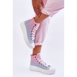 Step in style Sneakers Modell Big Star LL274A191 Pink/Blau – Treten Sie ein mit Stil mehrfarbig 1