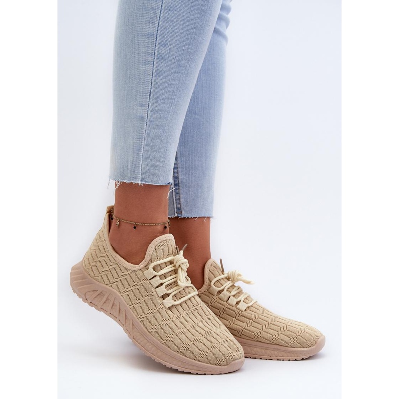 Step in style Sportschuhe Modell Xalara TA-25 Beige – Treten Sie ein mit Stil 1