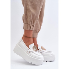 Step in style Mokassins Modell Zazoo 3458 Weiß – Treten Sie ein mit Stil 1