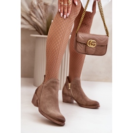 Step in style Stiefel Modell Zazoo 60475 Dunkelbeige – Treten Sie ein mit Stil 1