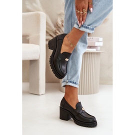 Zazoo schwarze Damenschuhe mit hohen Absätzen 1