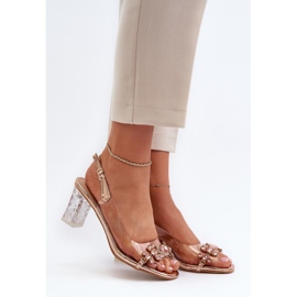 Step in style Sandalen Modell Da MR38-444 Roségold – Treten Sie ein mit Stil rosa 1