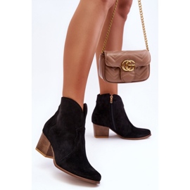 Step in style Cowboystiefel Modell Lewski EV28 Schwarz Velours – Treten Sie mit Stil ein 1