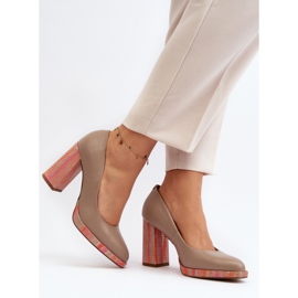 Step in style Pumps Modell Laura Messi 2746/252-837 Beige – Treten Sie ein mit Stil 2