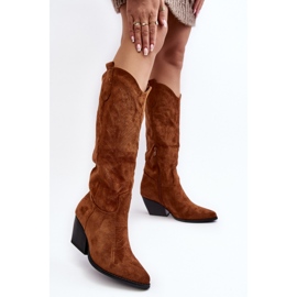 Step in style Stiefel Modell Sloana WZ688-12 Camel Wildleder – Treten Sie ein mit Stil braun 1