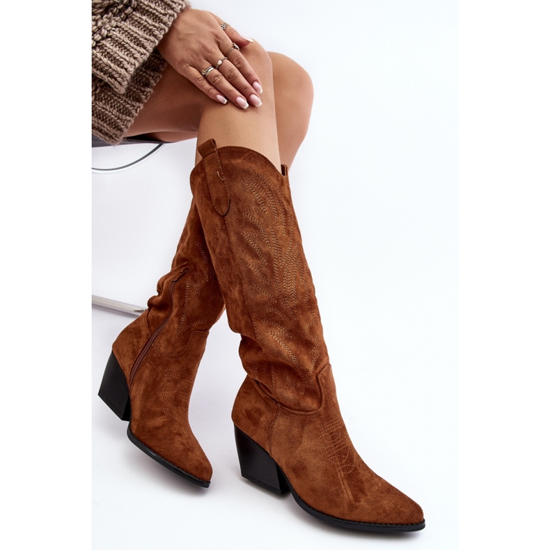 Step in style Stiefel Modell Sloana WZ688-12 Camel Wildleder – Treten Sie ein mit Stil braun 2