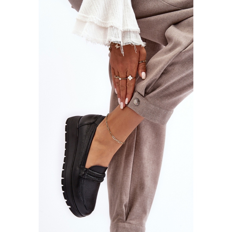 Lemar Schwarze Damen-Slipper 2