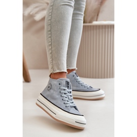 Big Star Blue isolierte Damen-Sneaker blau 1