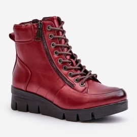 Step in style Stiefel Modell Savindria RMR23109A-2 Rot – Treten Sie ein mit Stil 2