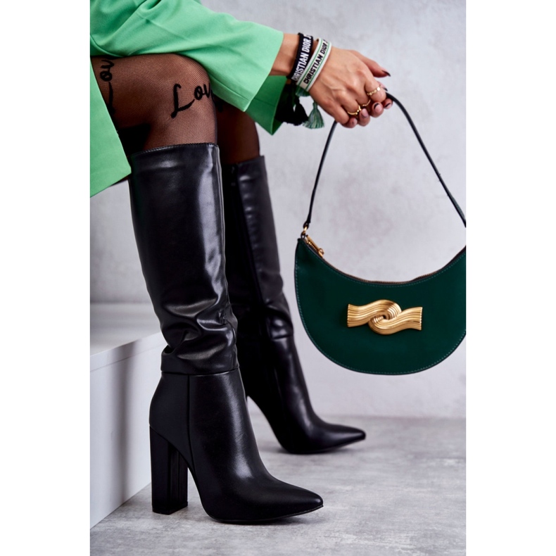 Step in style Stiefel Modell Tressa NC1296 Schwarzes Leder – Treten Sie ein mit Stil 2