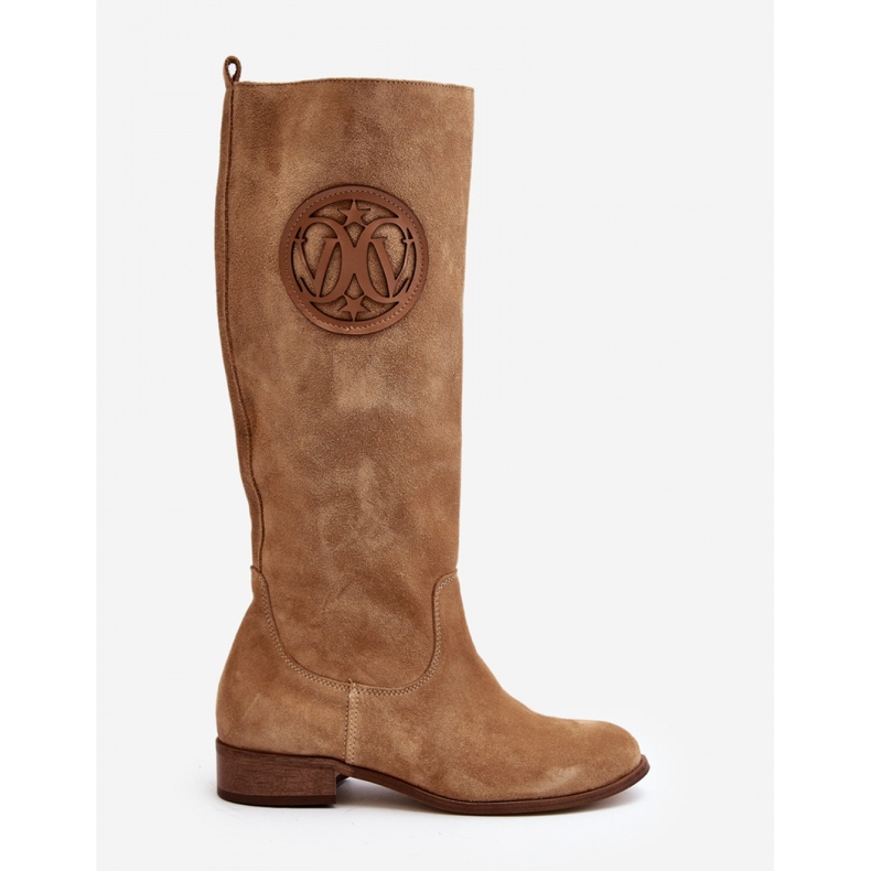 Step in style Stiefel Modell Zazoo 3367/2 Beige Wildleder – Treten Sie ein mit Stil 2