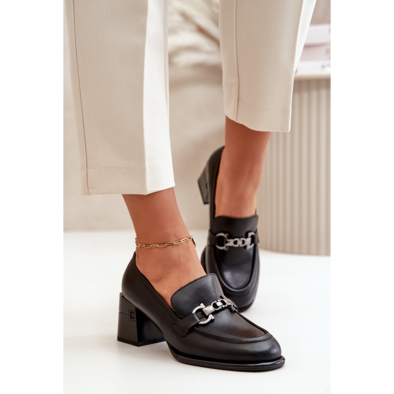 Vinceza Schwarze Damenschuhe mit hohen Absätzen 1