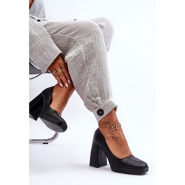 Step in style Pumps Modell Rosalia N045 Schwarz – Treten Sie ein mit Stil 2