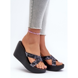 Schwarze Damen-Keilsandalen von Ipanema 1