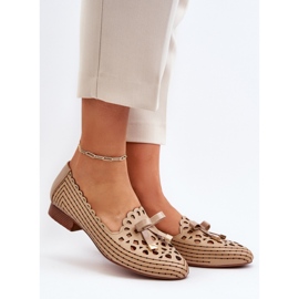 Step in style Ballerinas Modell Nestavia ASA222-1 Beige – Treten Sie ein mit Stil 1