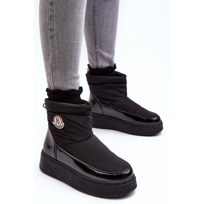 Step in style Schneestiefel Modell Gattea HY852 Schwarz – Treten Sie mit Stil ein 2