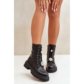 Step in style Arbeitermodell Kristines LQ-122 Schwarz – Treten Sie mit Stil ein 1