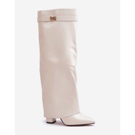 Step in style Stiefel Modell Avamora CLS-296 Hellbeige – Treten Sie ein mit Stil 2