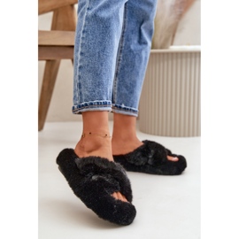 Step in style Hausschuhe Modell Lavitera WSL-188 Schwarz – Treten Sie ein mit Stil 1