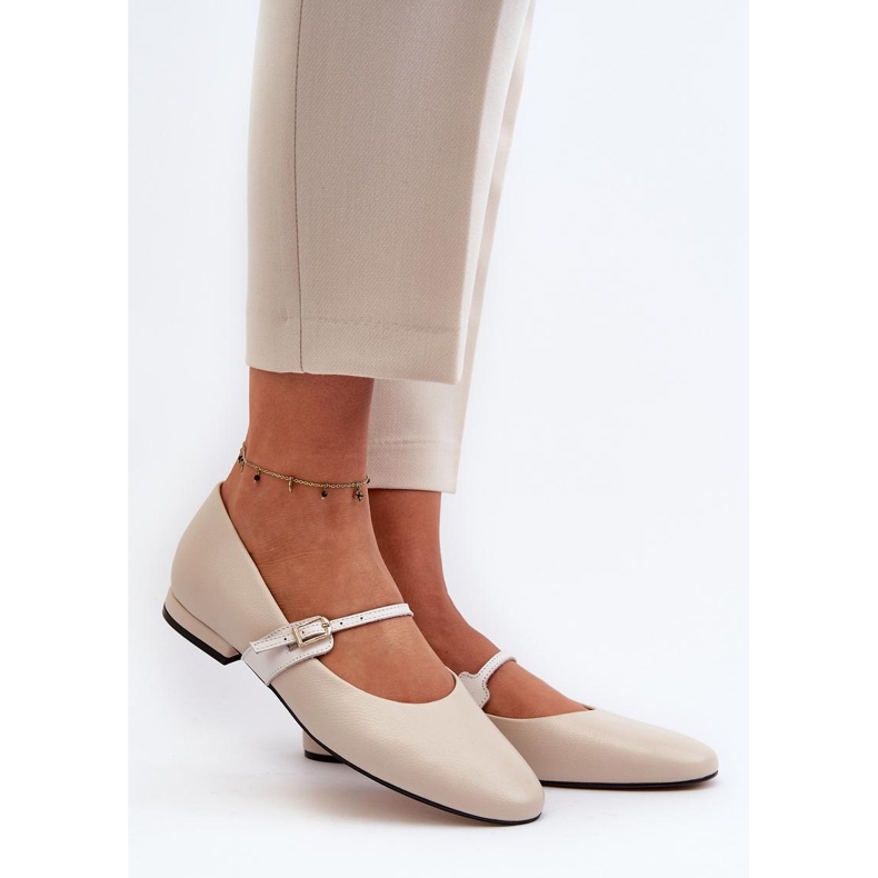 Step in style Ballerinas Modell Laura Messi 2774/254-109 Beige – Treten Sie ein mit Stil 1