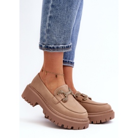 Step in style Mokassins Modell Gargi H8-309 Dunkelbeige – Treten Sie ein mit Stil 1