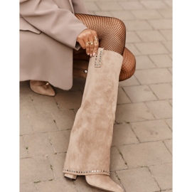 Step in style Modell Kaithena CLS-365 Beige Stiefel – Treten Sie mit Stil ein 2