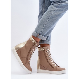 Step in style Sneakers Modell Zazoo 3081 Beige – Treten Sie ein mit Stil 2