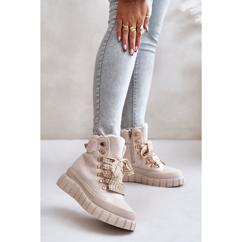 Step in style Stiefel Modell Alcyhen 24BT26-7929 Beige – Treten Sie ein mit Stil 1