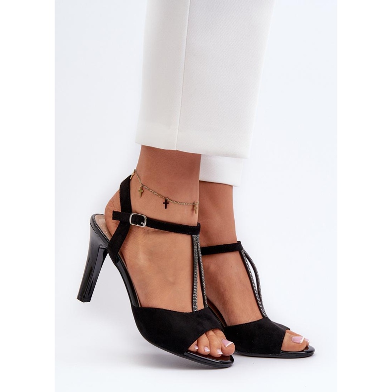 Step in style Sandalen Modell Sergio Leone SK924 Schwarz – Treten Sie mit Stil ein 1