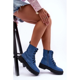 Step in style Arbeitsstiefel Modell Teflorna CLS-270 Blau – Treten Sie ein mit Stil 1